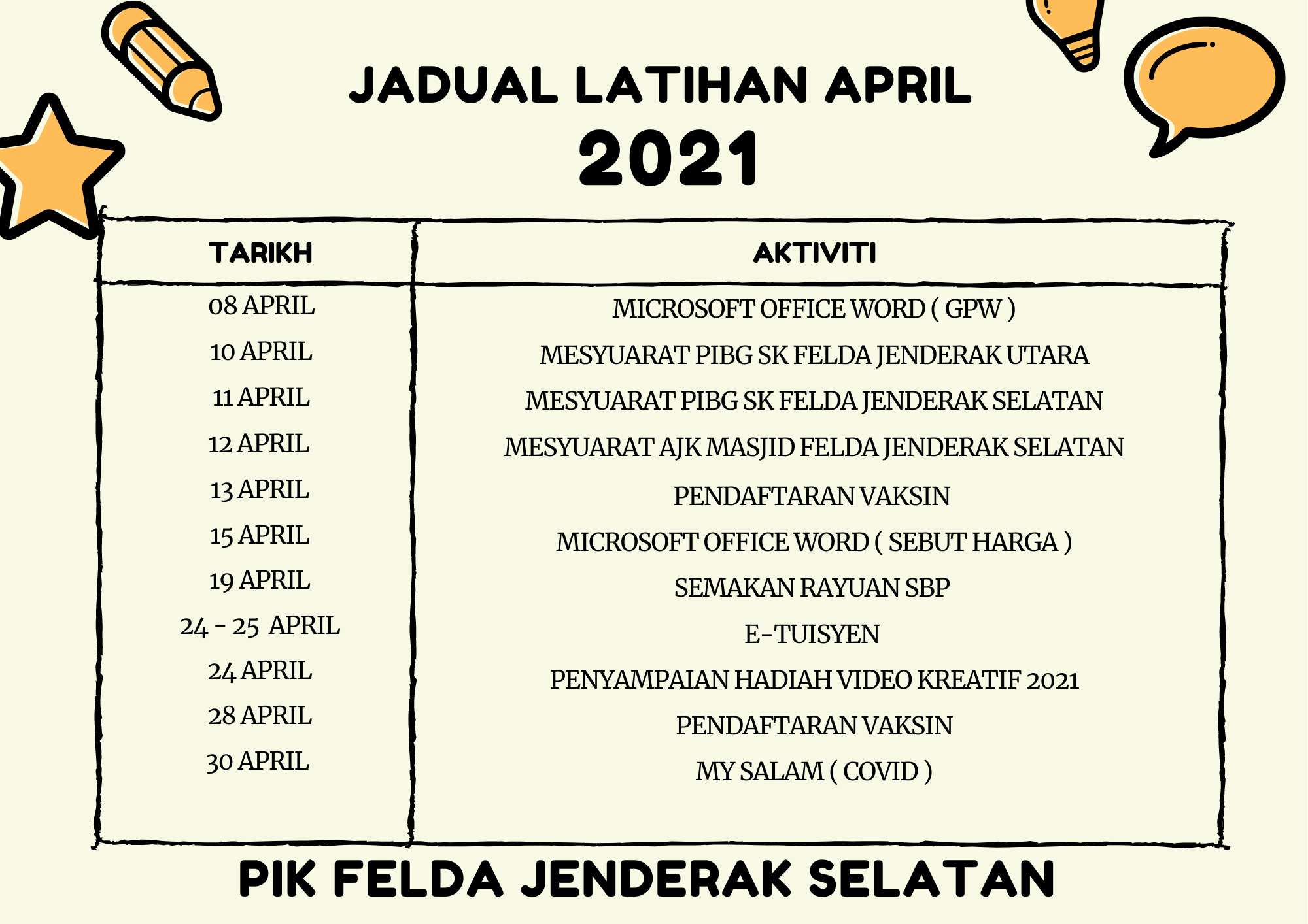 jadual-latihan--aktiviti-april